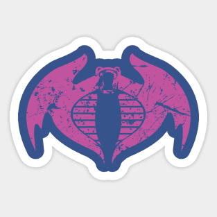 Purple Rattler Sticker